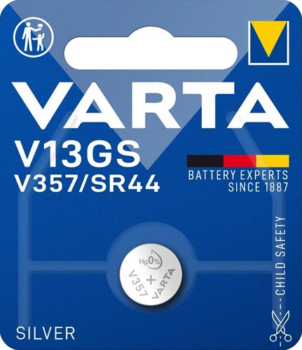Varta accu coin cell v13gs 1.5v 1 blister