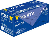 Varta 364 sr60 10 stuks in een doosje - afbeelding 1