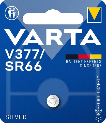 Varta 377 sr66 per stuk op blister 2913530