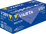 Varta 389 sr58 10 stuks in een doosje - afbeelding 1