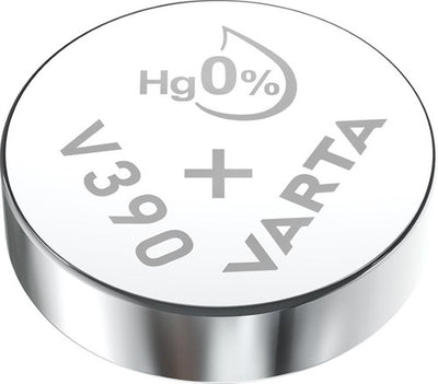 Varta v390 knoopcel batterij zilver