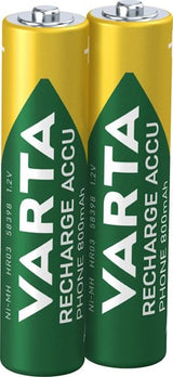 Varta aaa accu 800ma blister 2 phone - afbeelding 2