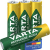 Varta oplaadbare mini penlite batterij aaa 800 mah nimh 1.2v 4 stuks op kaart