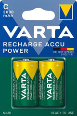 Varta c accu 3000ma blister 2 r2u - afbeelding 1