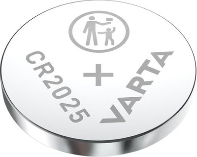 Varta cr2025 lithium knoopcel batterij 3v blister(2) - 3240357