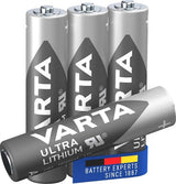 Varta lithium aaa 1,5 volt blis4 3015410 - afbeelding 2