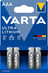 Varta lithium aaa 1,5 volt blis4 3015410 - afbeelding 1