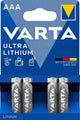Varta lithium aaa 1,5 volt blis4 3015410