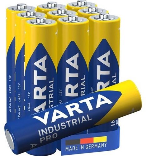 Varta industrie alkaline 4003 aaa 10-pack