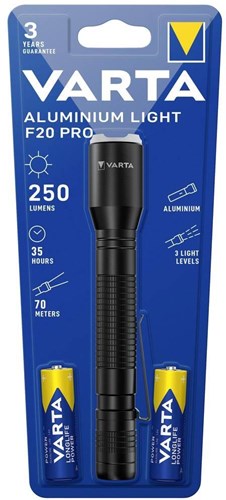 Varta zaklamp aluminium light f20 pro - 5749026