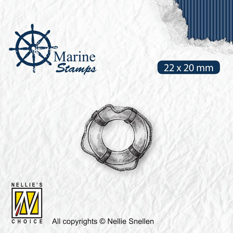 Nellie's choice • marine clear stempels lifebuoy