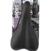 Velo zadel Plush Sport VL-3011 zwart