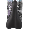 Velo zadel Plush Sport VL-3011 zwart grijs