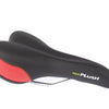 Velo zadel Plush Sport VL-3011 zwart rood