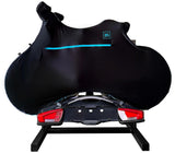 Velosock black e mtb bike cover for bike carrier - afbeelding 2