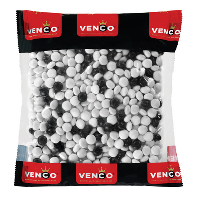 Venco zwart witjes (6x 1kg)