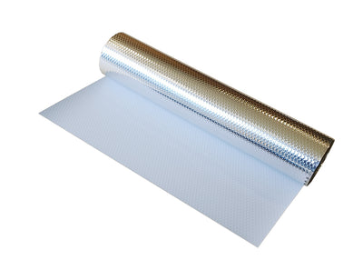 Tonzon vensterbankfolie - wit zilver - 20cm x 5m