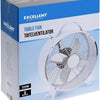 Excellent electrics tafel ventilator ø26cm 25w wit 2 snelh.
