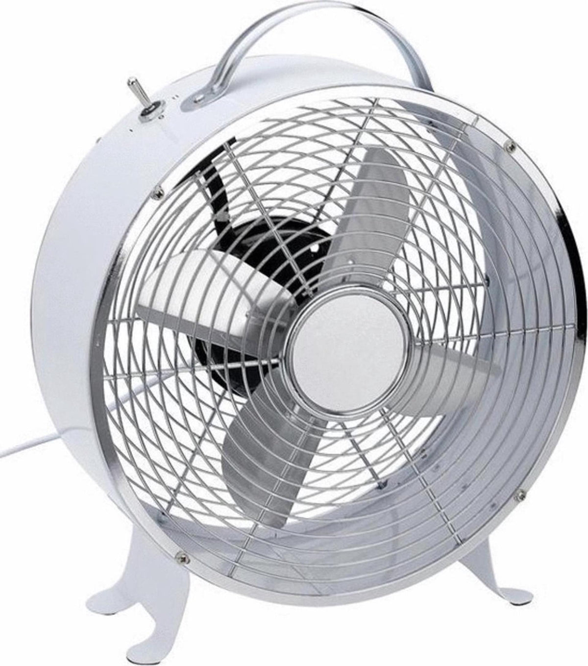 Excellent electrics tafel ventilator ø26cm 25w wit 2 snelh.