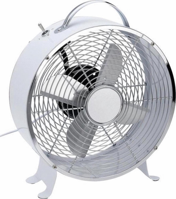 Excellent electrics tafel ventilator ø26cm 25w wit 2 snelh.