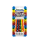 Verjaardagskaarsen happy birthday hart set 13-delig