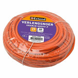 Verlengsnoer 20m ongeaard 2x1,5mm h05vv oranje - afbeelding 1