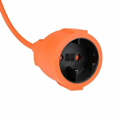 Verlengsnoer 20m ongeaard oranje