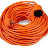 Enzo verlengsnoer | pvc | oranje | 2x1,5qmm | 20m | technik