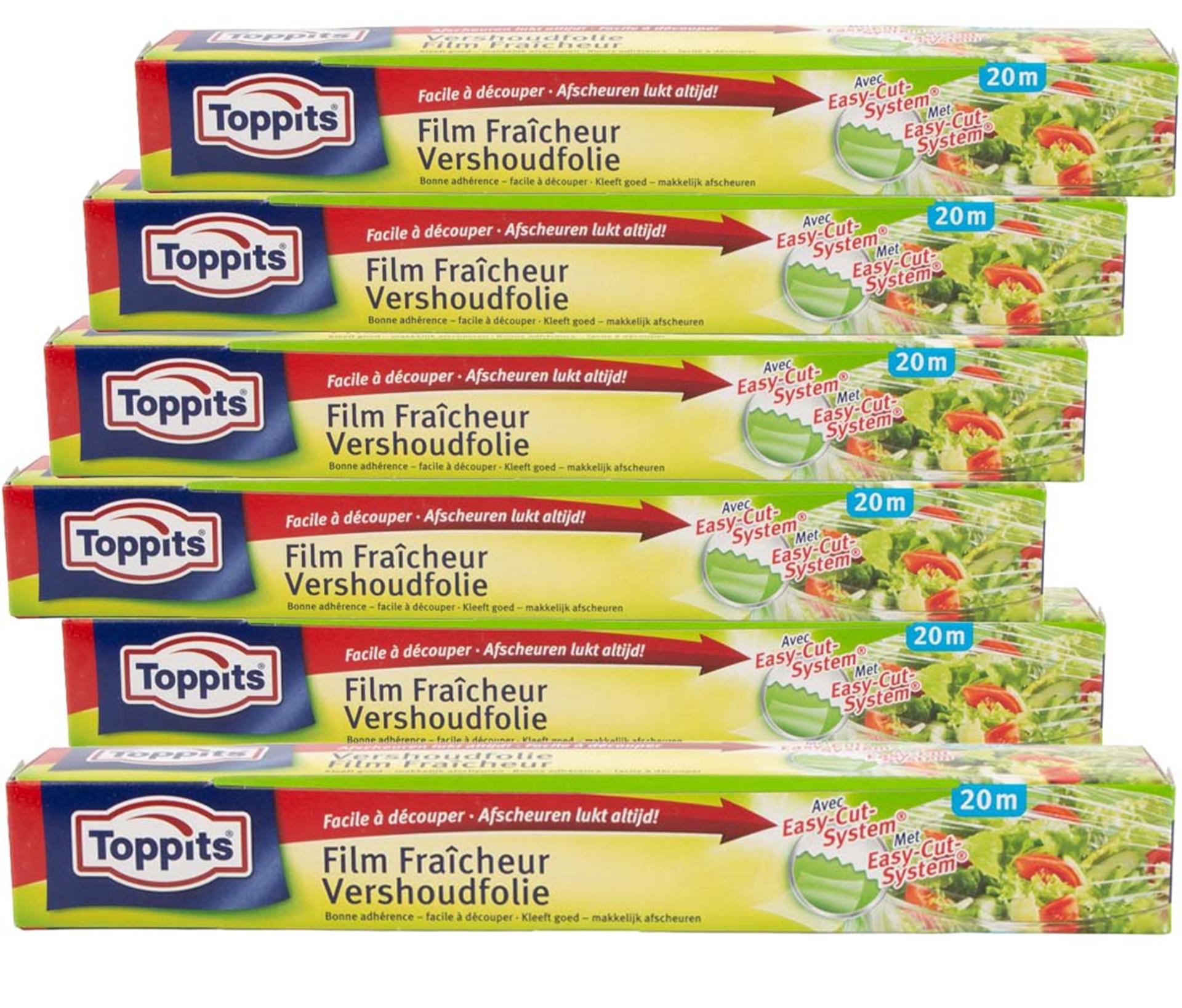 Melitta toppits vershoudfolie 32,5cm x20 m pak a 6 rollen