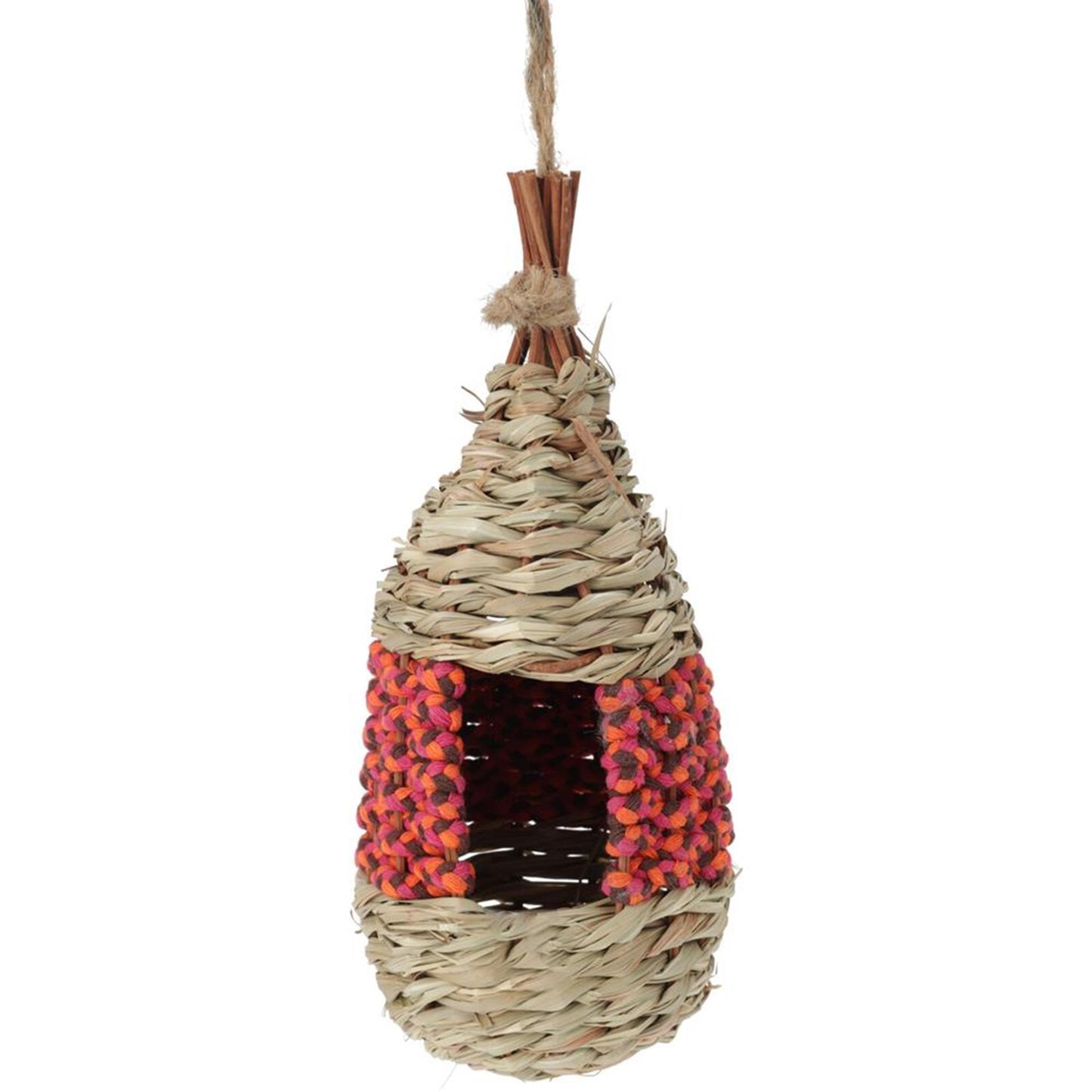 Pro garden vogelnest 9x9x24xcm