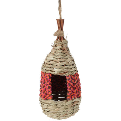 Pro garden vogelnest 9x9x24xcm