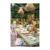 Ambiente servet 25 vibrant spring white