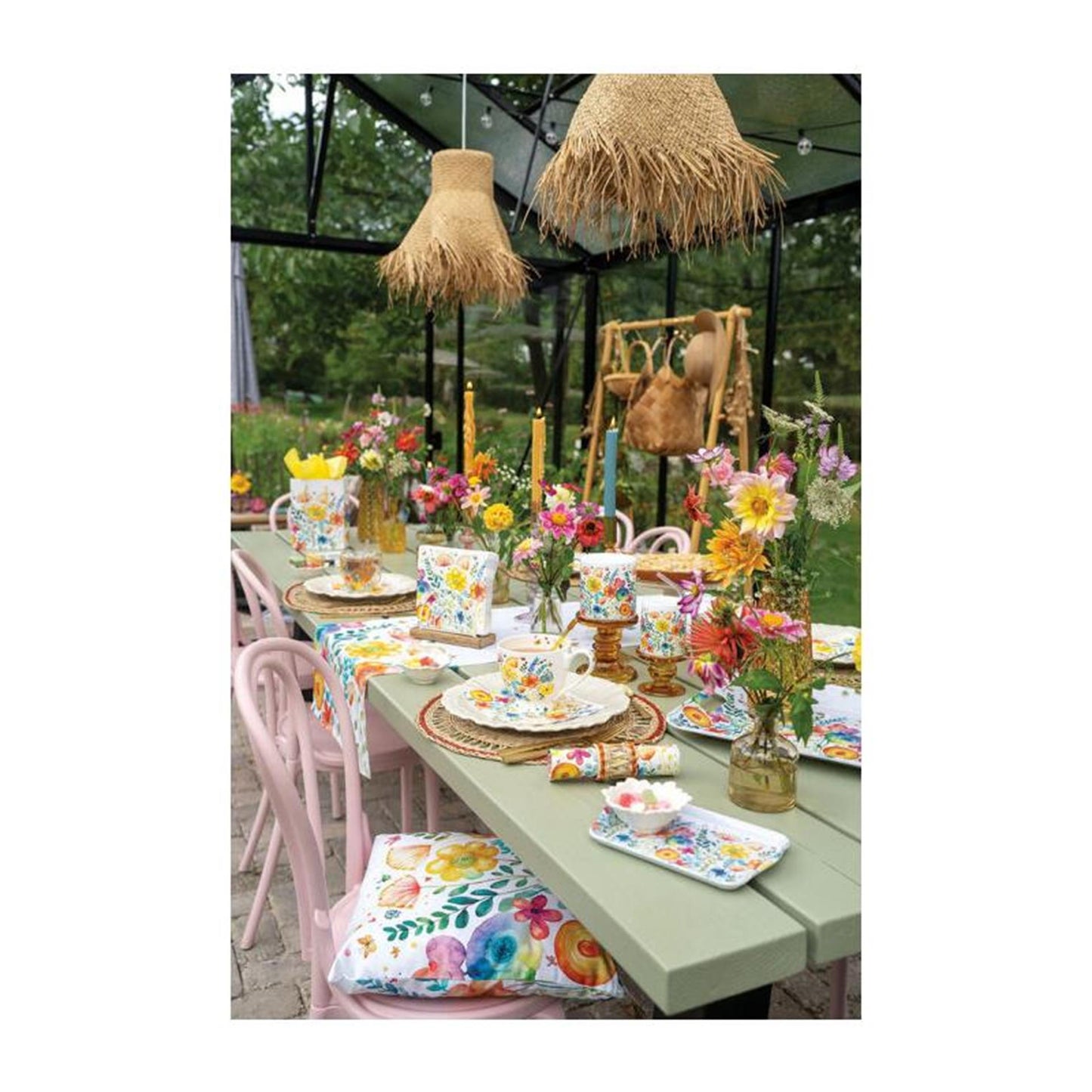 Ambiente ovenhandschoen vibrant spring white