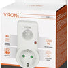 Enzo virone bewegingsmelder stopcontactmodel wit - 3900340