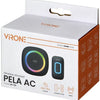 Enzo virone draadloze deurbel set 300m zwart plug-in +rgb - 8415501