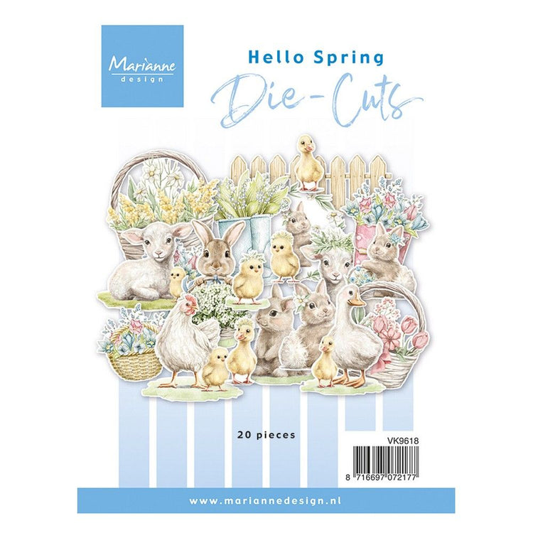 Marianne design • die-cuts hello spring