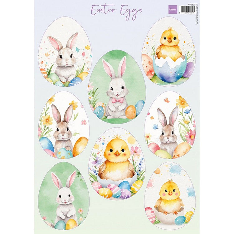Marianne design • knipvel easter eggs