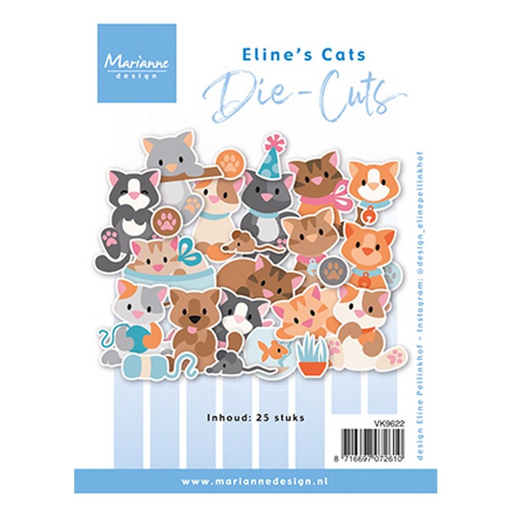 Marianne design • die-cuts eline's cats