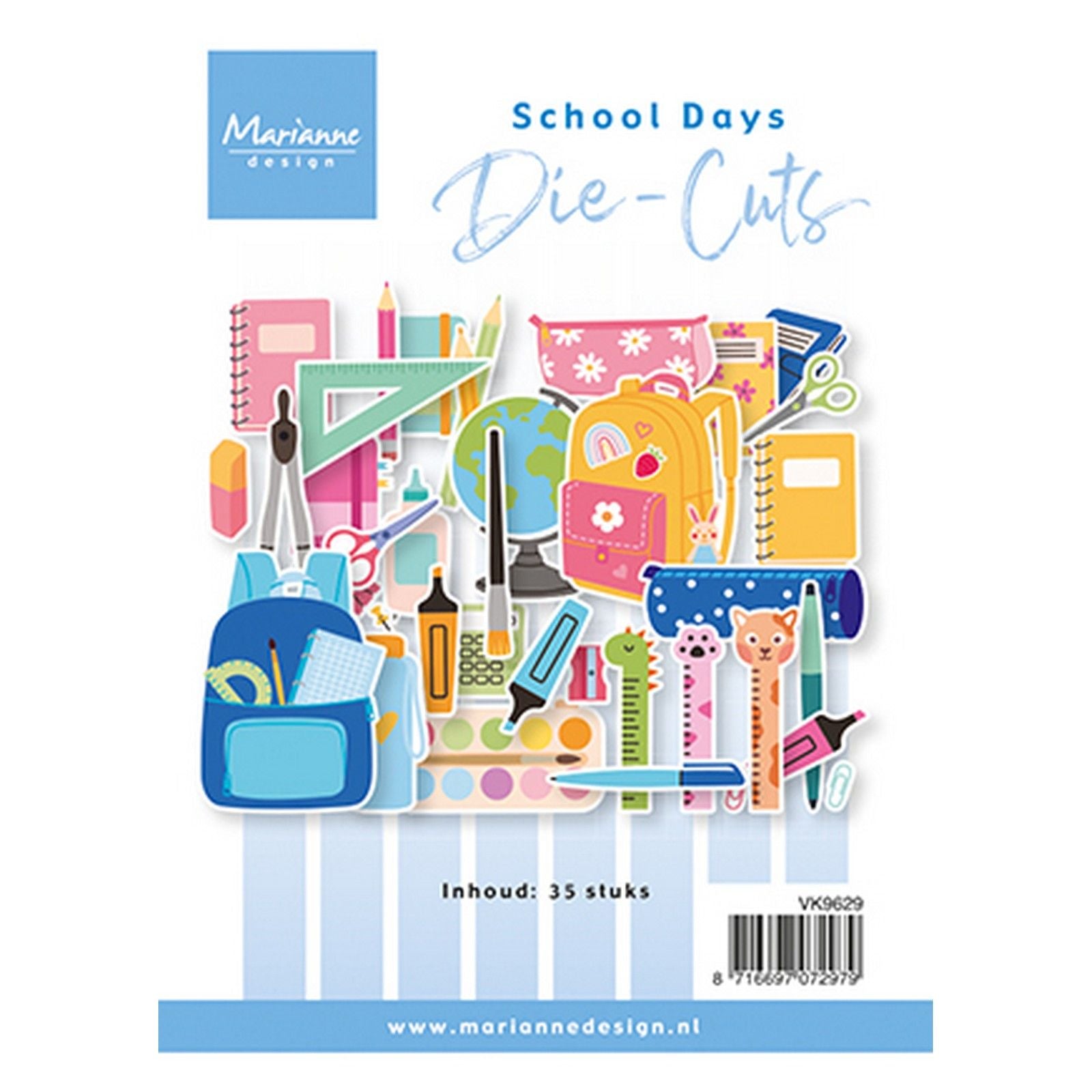 Marianne design • die cuts school days