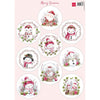 Marianne design • knipvel merry snowmen