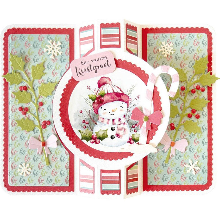 Marianne design • knipvel merry snowmen