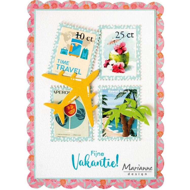 Marianne design • knipvel vacation time stamps