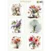 Marianne design • die-cut sheet birthday bouquets