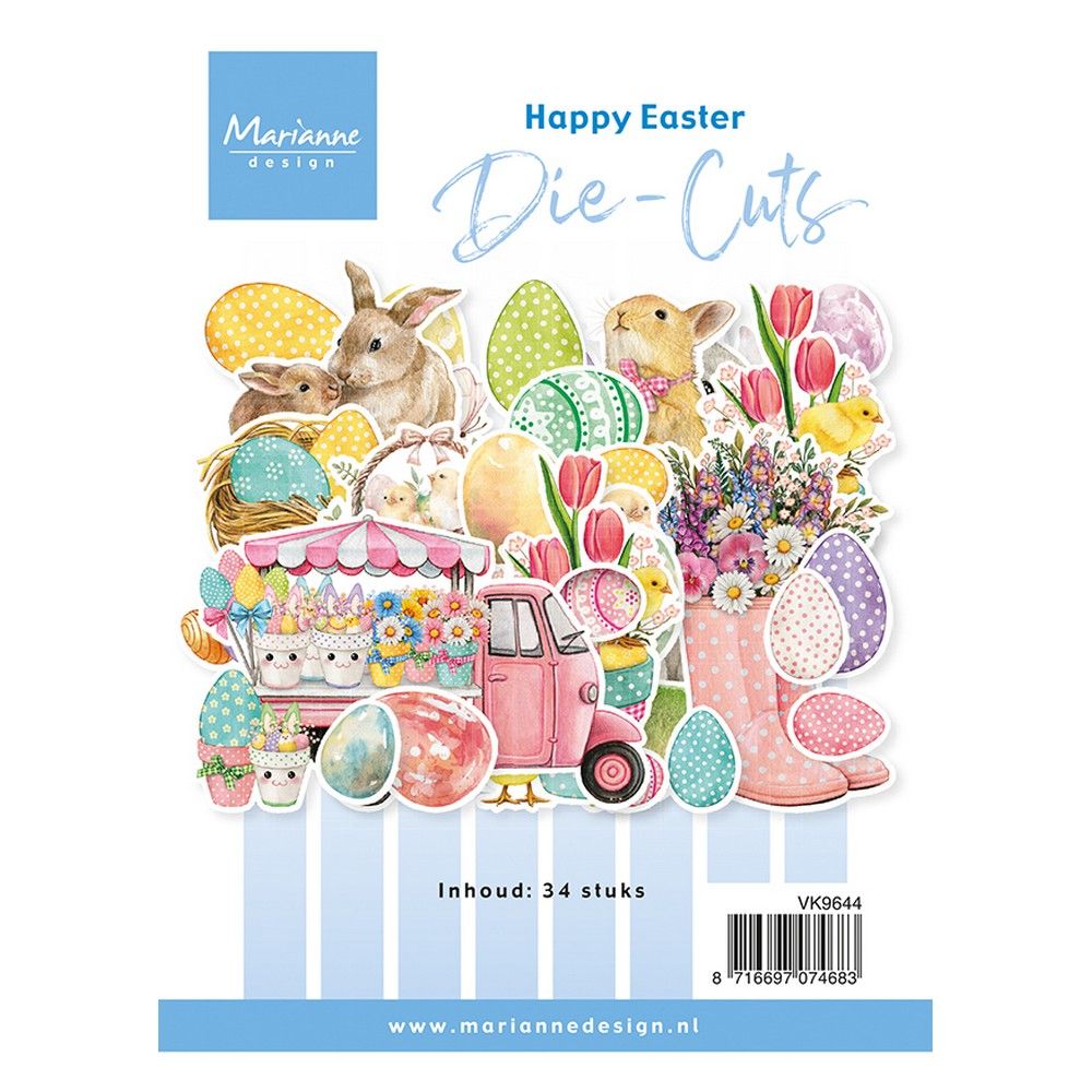 Marianne design • die-cuts happy easter