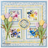 Marianne design • knipvellen stamps flowers - afbeelding 2