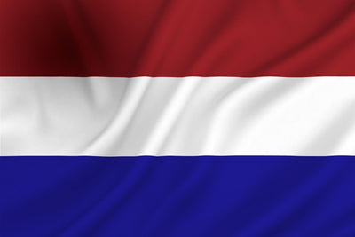 Dokkumer vlaggen centrale vlag nederland 50x75 cm spun-poly