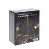 Vlaggenmast verlichting warm wit 120 leds 120cm