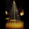 Home styling vlaggenmast verlichting kerstboomvorm 8m