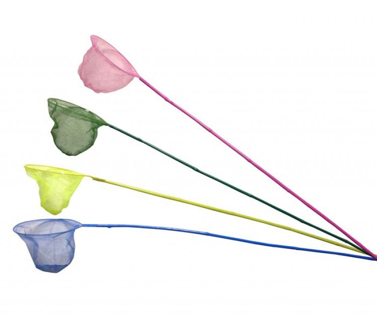 Diverse merken vlindernet schepnet bamboe 120 cm (4 ass.)