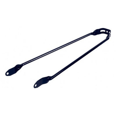 Spatbordstang 28 . Montage op frame dmv M5 boutje. mat zwart